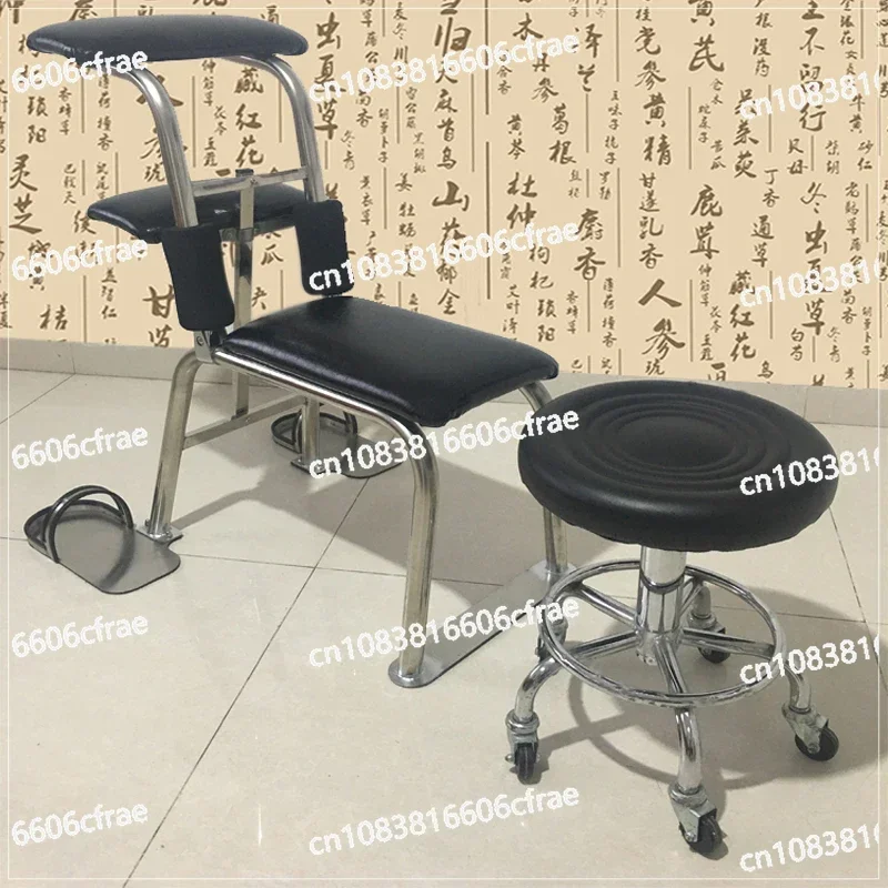 Chair Lumbar Reset Stool Bone Setting Stool Spine Stool Reset Chair Cervical Spine Osteoplasty Chair Hammer Therapy