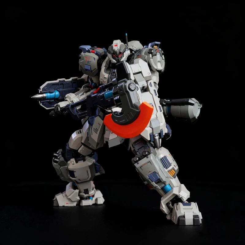 MOSHOW 1/100 الثعلب كلب الصيد II 20 سنتيمتر جزار نوع 2 عمل أرقام العسكرية على غرار روبوت لعبة مجسمة مع قاعدة عرض مكتب ديكو الصبي هدية #5