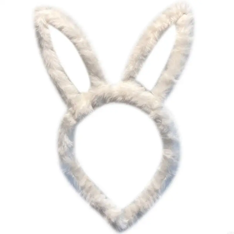 Bandeau oreilles lapin 270D en peluche, oreilles lapin pâques, Cosplay pour enfants adultes, taille unique