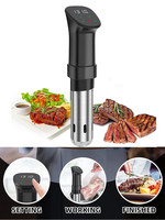 1100W Sous Vide Cooker LCD Touch Immersion Circulator Accurate Cooking IPX7 Waterproof Vacuum Cooker with Digital Display