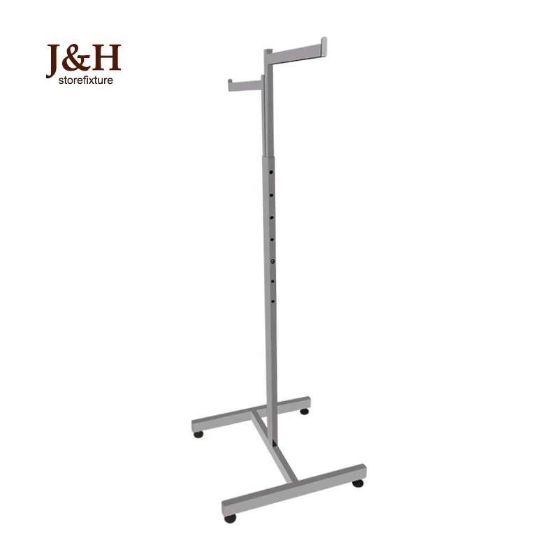 Custom.Custom .Custom.Clothes Store 2 Way Metal Bag Rack Hanging Clothes Display Racks Stand Retail Clothing Rack