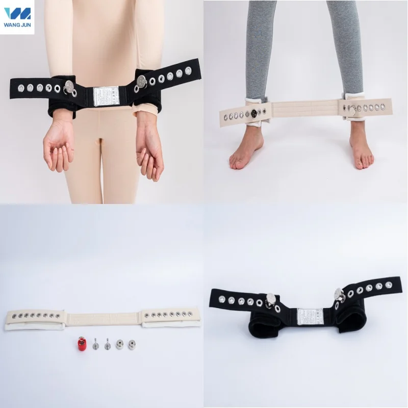 

Body Binding Restraint Strap For Hospital Manic Patients Psychiatric Standing Bed Lying Binding Items