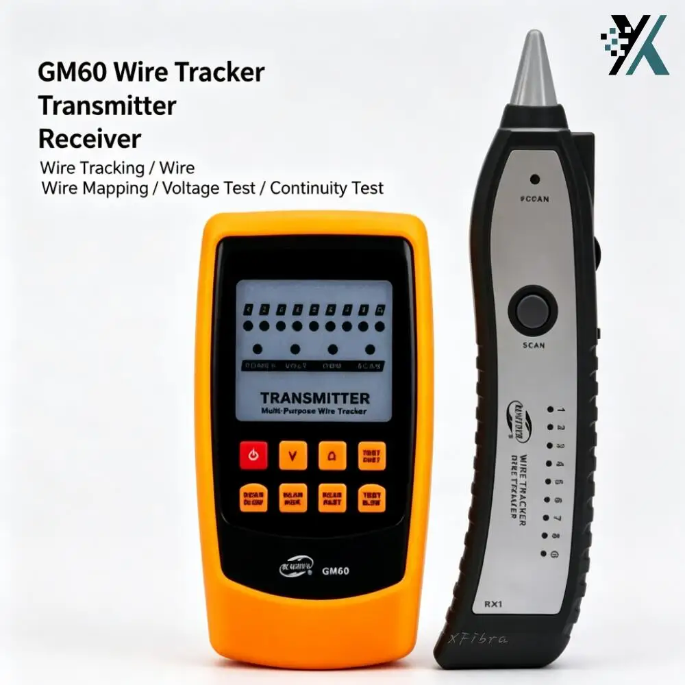 GM60 RJ45 RJ11 Telephone Wire Tracker Network Cable Tool Kit Tester Detector Line Finder