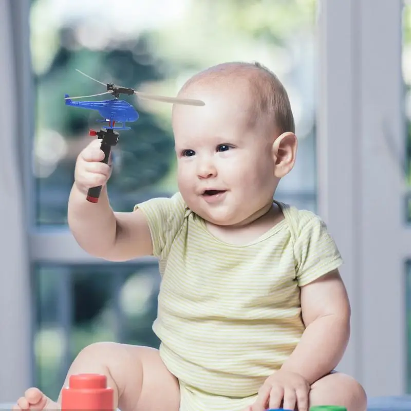 6 шт., детский игрушечный вертолет с пропеллерами