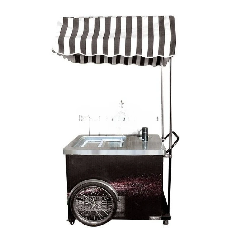

Outdoor mobile ice cream truck, commercial ice cream equipment, outdoor food truck, ice cream truck