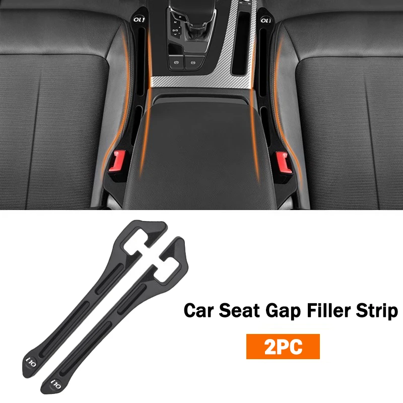 

Car Seat Gap Filler Strip PU Anti-leak Auto Emblem Accessories For Hyundai I10 Tucson Solaris Creta Ix35 I40 IX20 IX45 Veloster