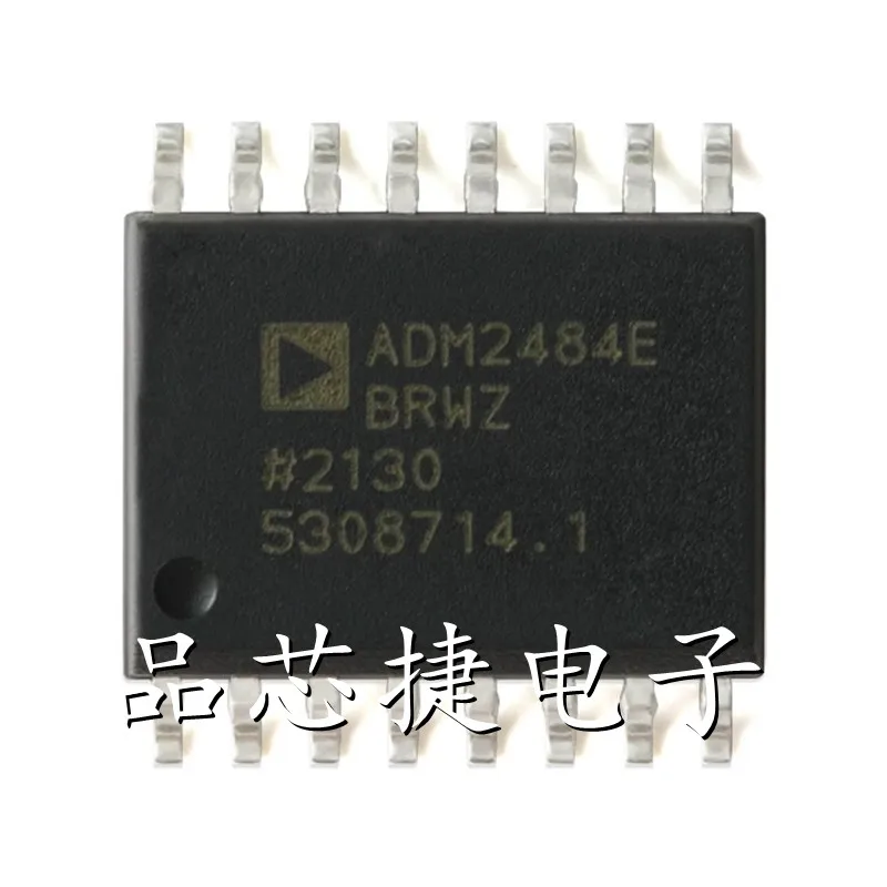 

5pcs/Lot ADM2484EBRWZ-REEL7 Marking ADM2484EBRWZ SOIC-16 Half-/Full-Duplex, iCoupler, Isolated RS-485 Transceiver