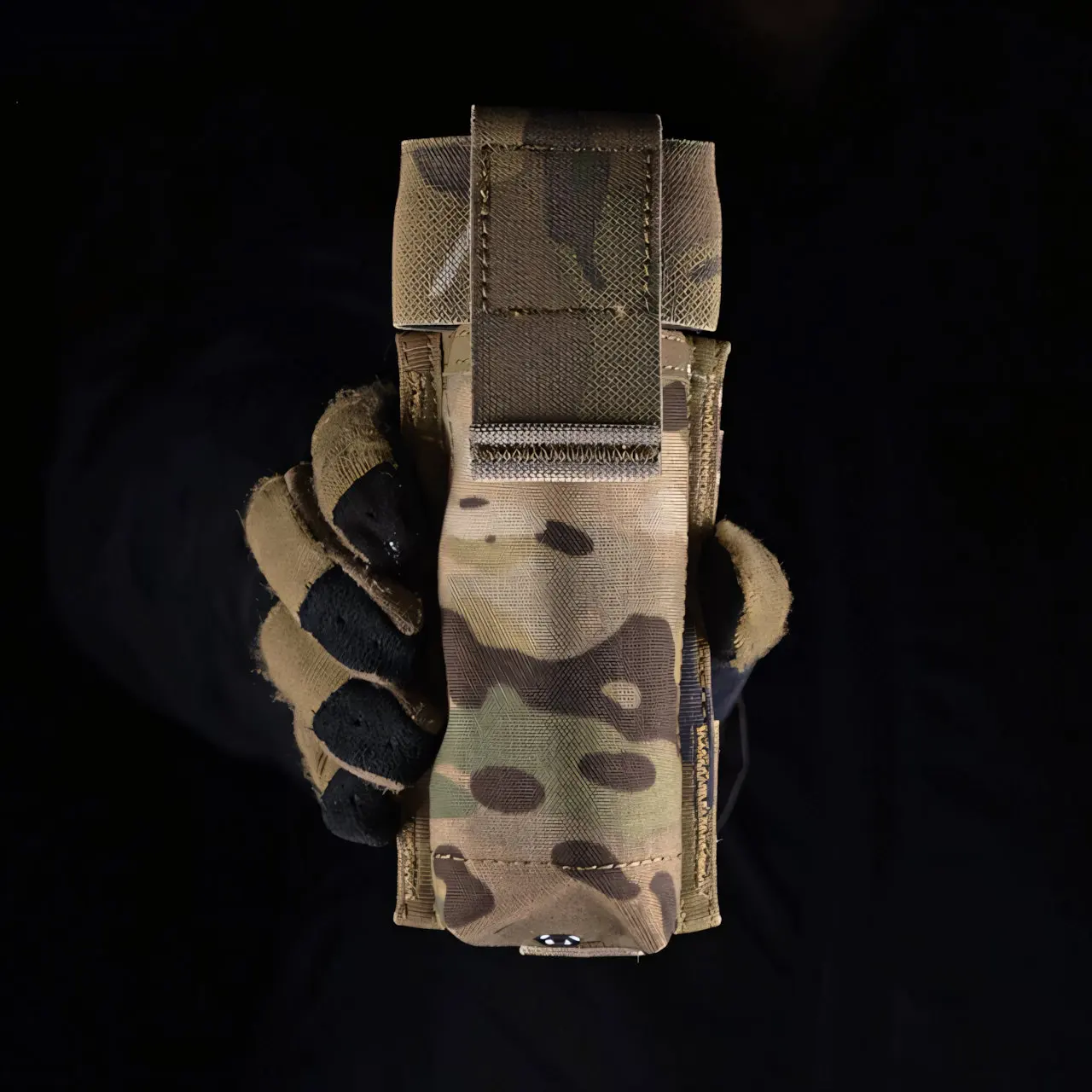 Wosport Universal Tourniquet Pouch MOLLE Belt Mount Quick Access Elastic Retention for Airsoft Tactical Outdoor Training Gear
