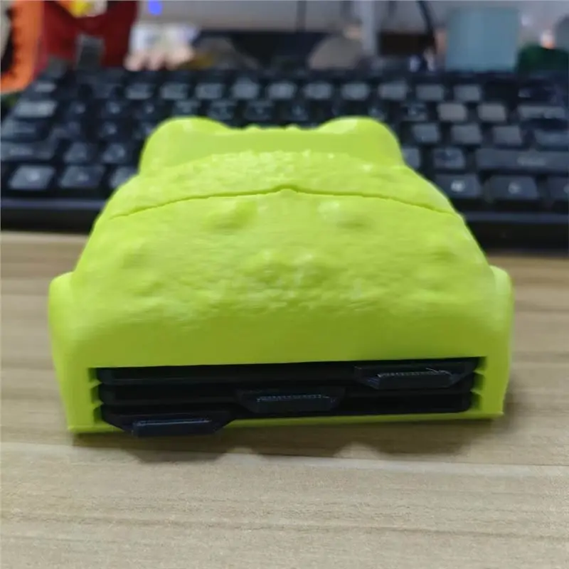 [NEW A09R!】 Note Holder,Sticky Holder And Dispenser With Stencil Set,Hippo-Campus Desk Organizer