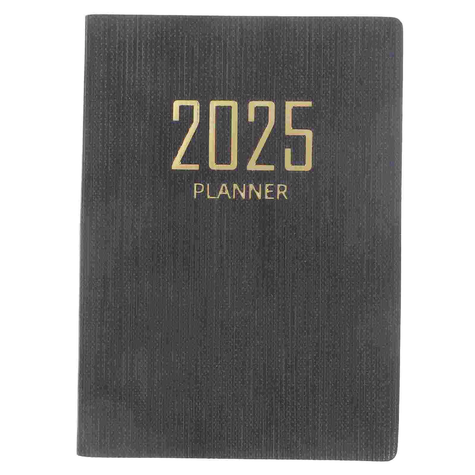 

2025 Schedule Planner Journal Monthly Portable Daily Organizer Paper Note Book Students Agenda Notepad