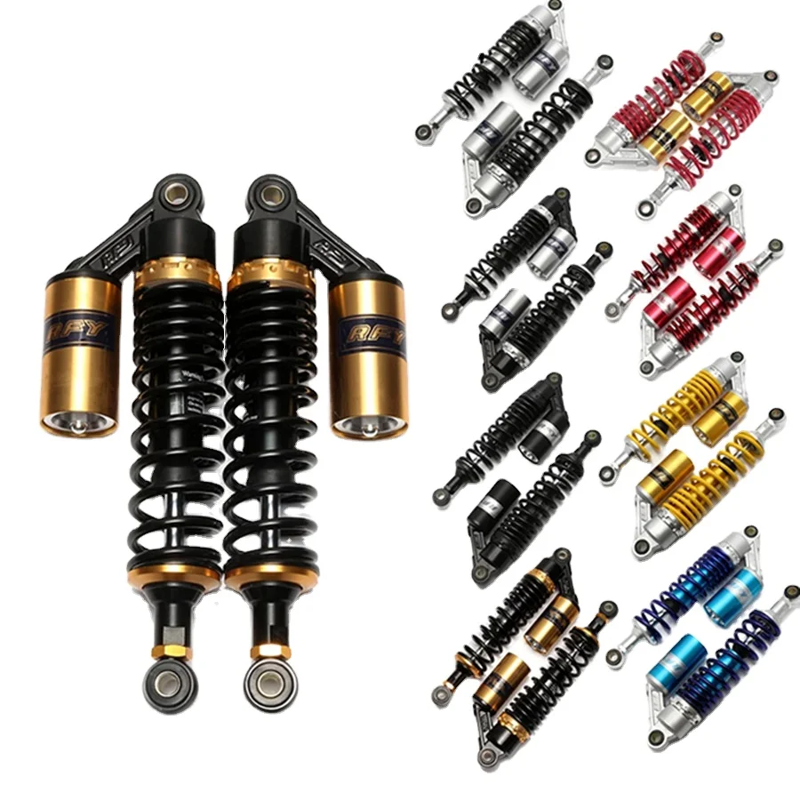 

STLF Adjustable 320mm 305mm Modified Rear Shock Absorbe Aluminum Nitrogen Air Bag Hydraulic for Motorcycle Racing Bike CB400