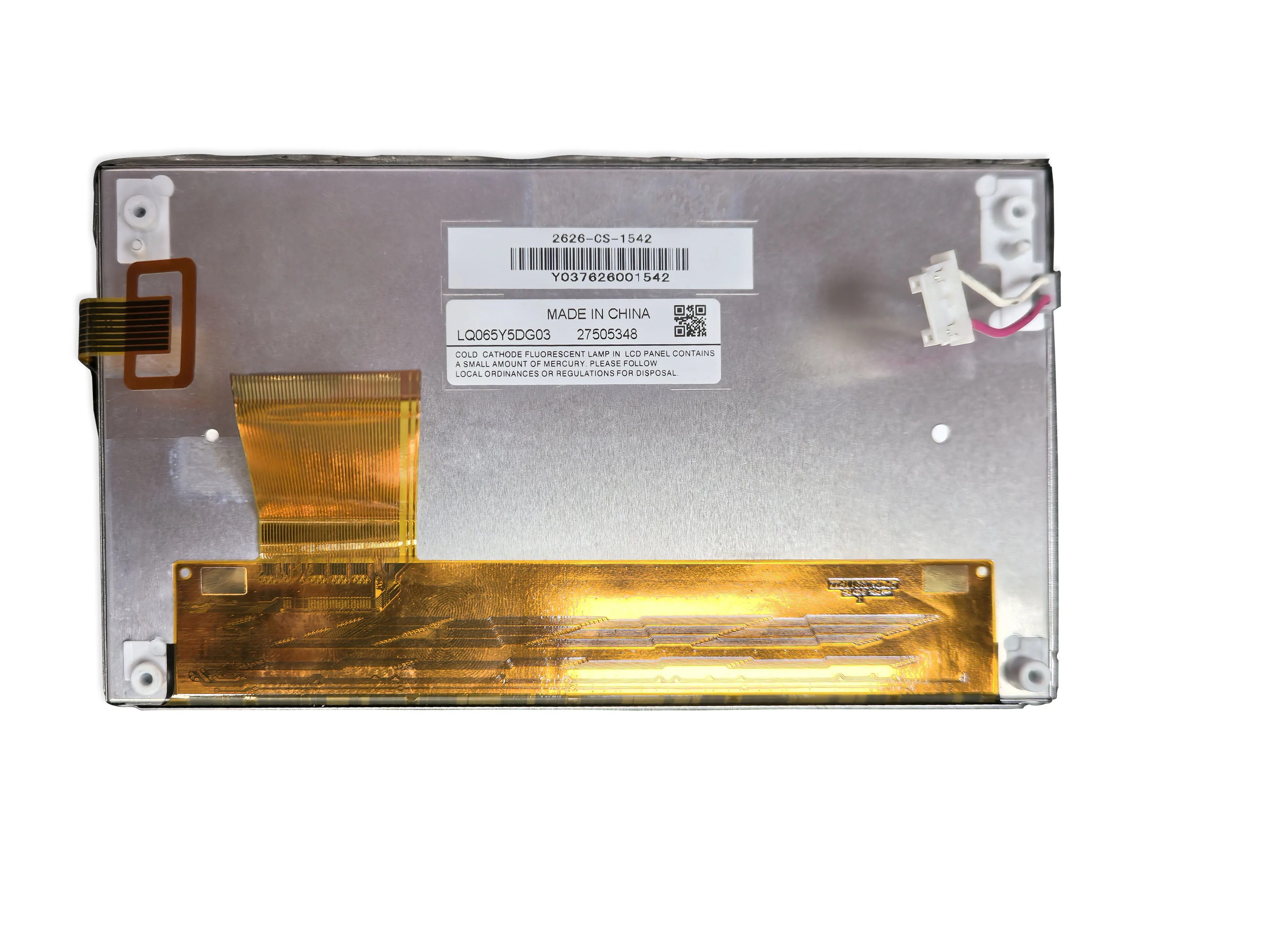 Original 6.5-inch 800 * 480 LCD display touch screen LQ065Y5DG03 for Hyundai IX35 car GPS navigation LCD display module replacem