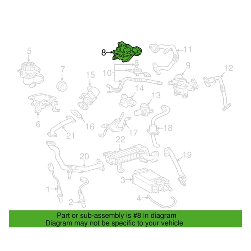 

Right Emission Control Valve 2570138100 Secondary Air Injection Check Valve For Toyota Sequoia Lexus GX460