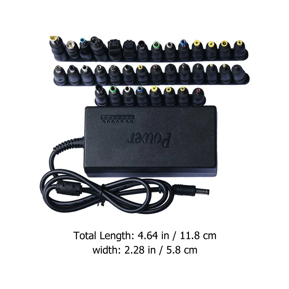 1Set 96W Universal Laptop Power Adapter 12-24V with Power Cord Au Plug Portable Notebook High-Quality PVC Coating