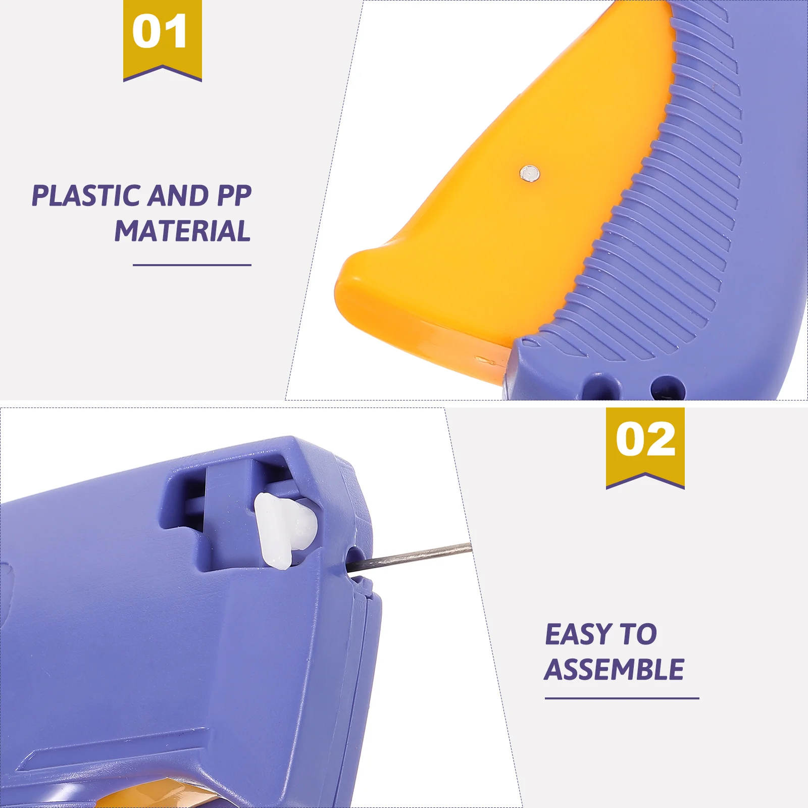 

Glue Needle 2 Needles Lightweight Comfort Tagging Clothes Label Applicator Retail Price Attacher Garment