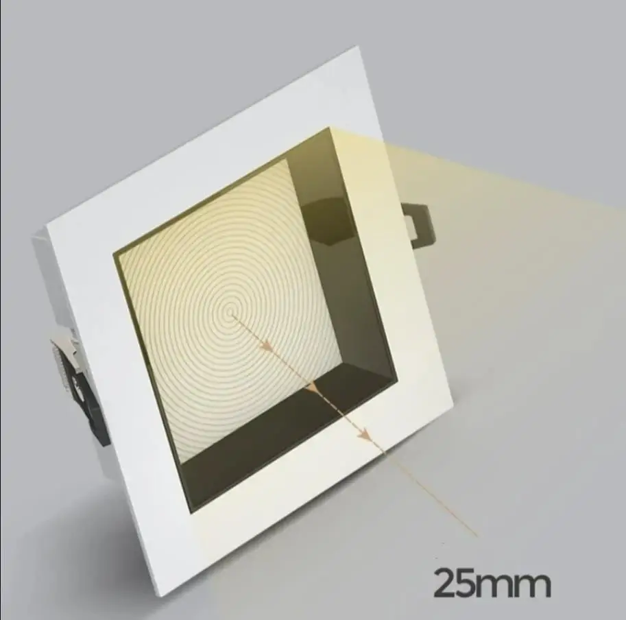 

Dimmable LED Panel Recessed Downlight 9W-36W Square Ceiling Light Energy Efficient AC110V-220V for Home And Office Lighting