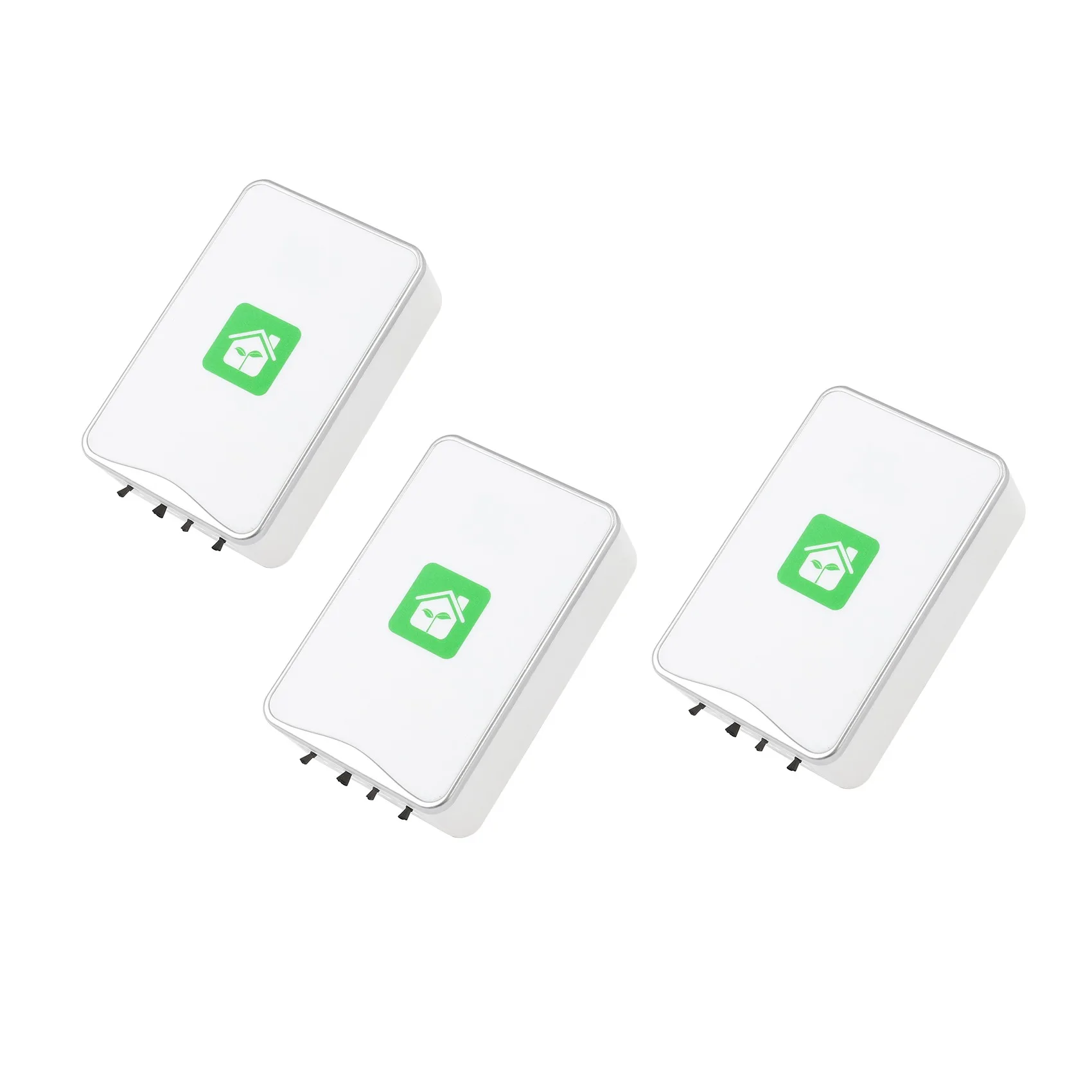 

B51CNEW! Negative Generator Pluggable Air Purifier With Highest Output - Up To 32 Million Negative Ions/Sec, 3 Pack US Plug