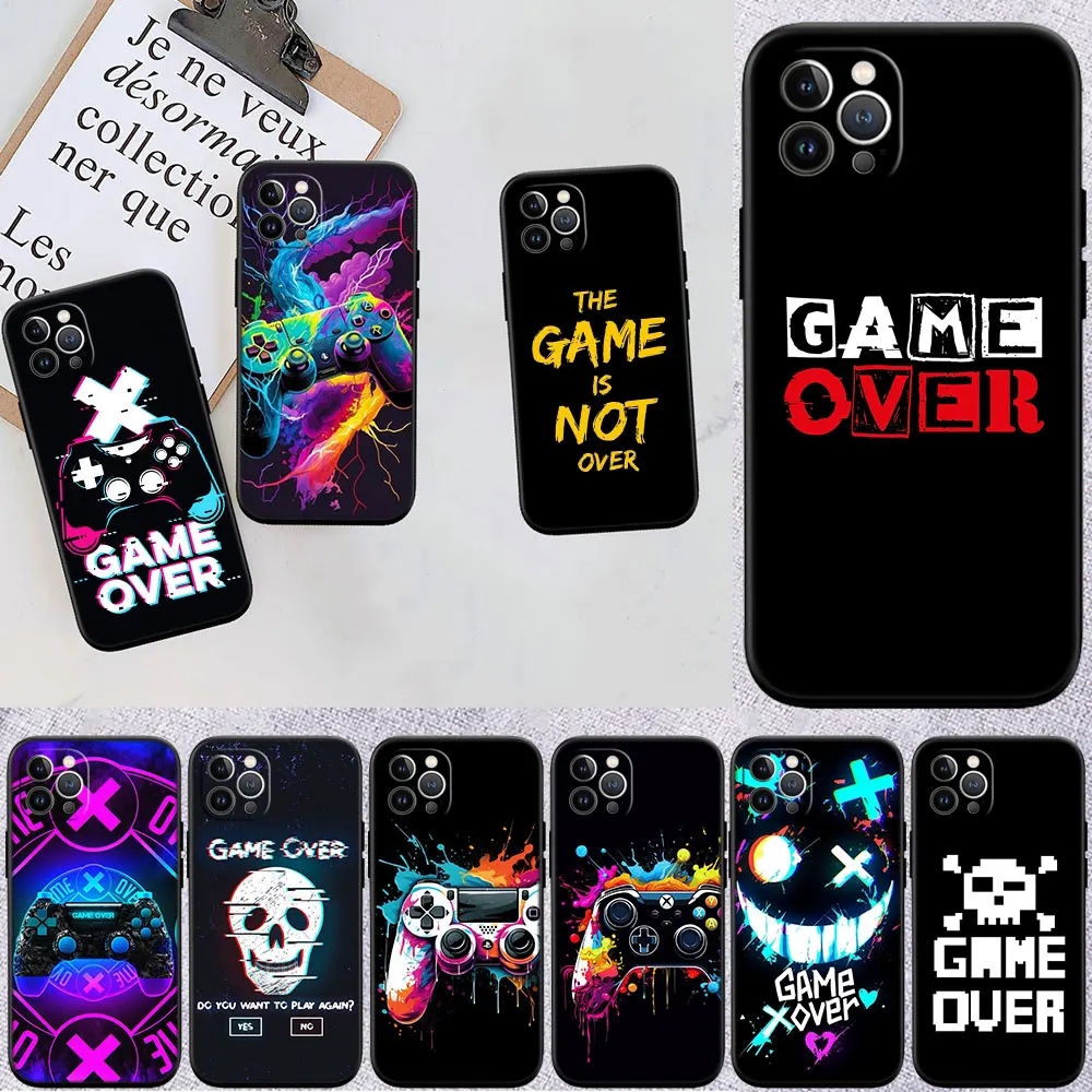 Funda Protectora para Teléfono LT21 Game Over Soft Shell para Redmi Note 10 11 12 Pro Max 10S 10C 10T 11A 11S 12S 12C