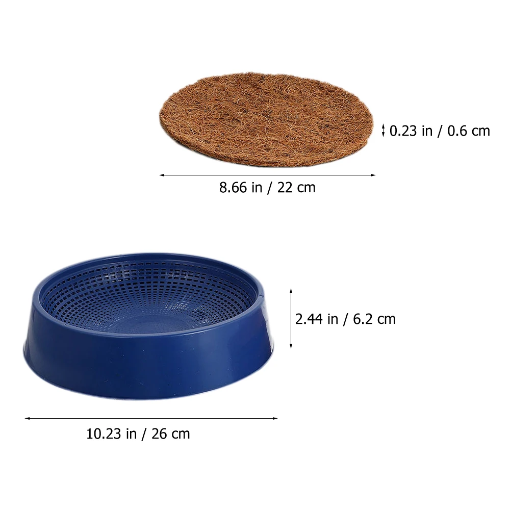 

Pigeon Nest Egg Bowl Pad Natural Coconut Pads Small Chicken Laying Bird Material Nesting Plastic