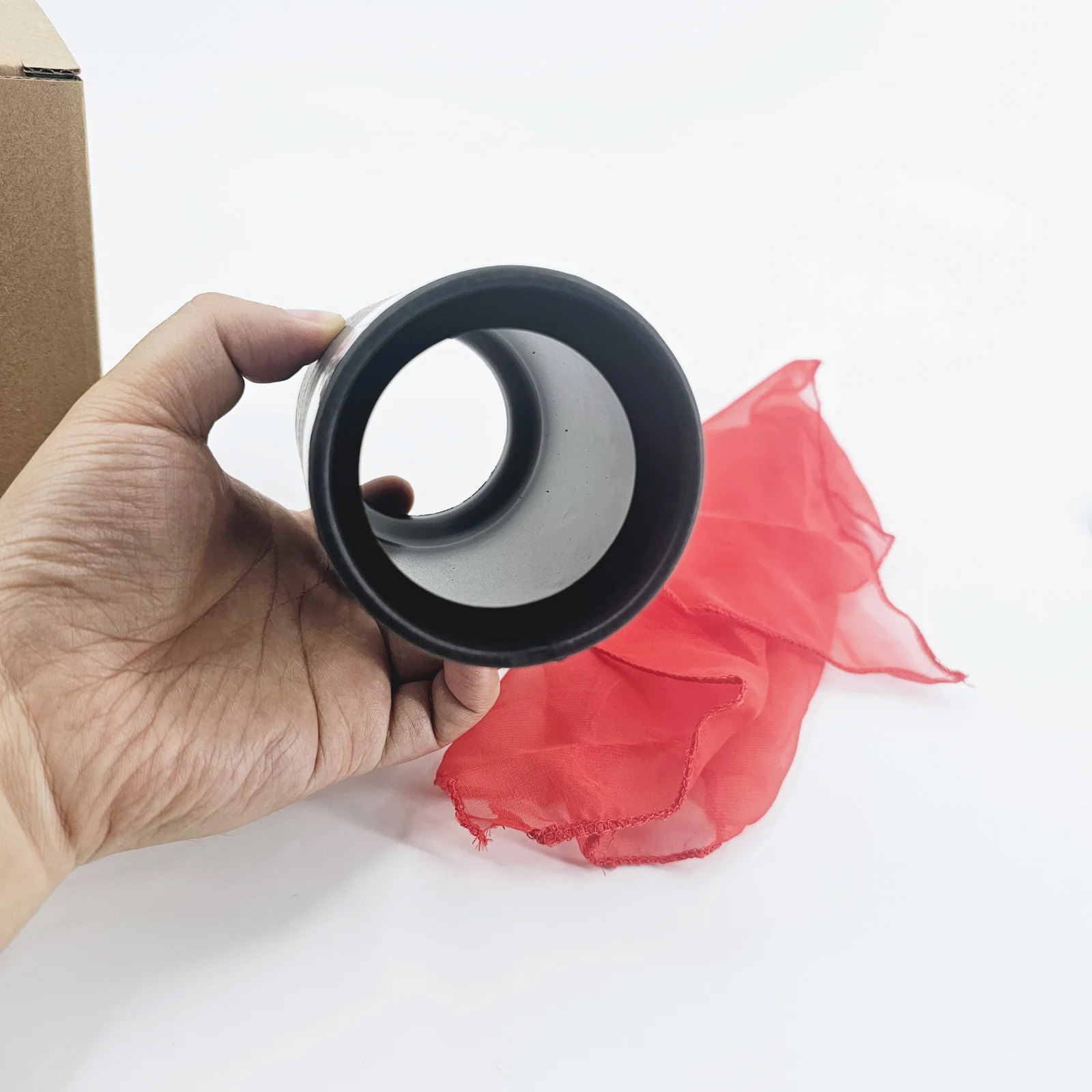 التلاشي فحم الكوك يمكن خدعة سحرية الحرير والعصب الوهم عن قرب المرحلة ماجيا للتحايل الدعامة مضحك الساحر الملحقات