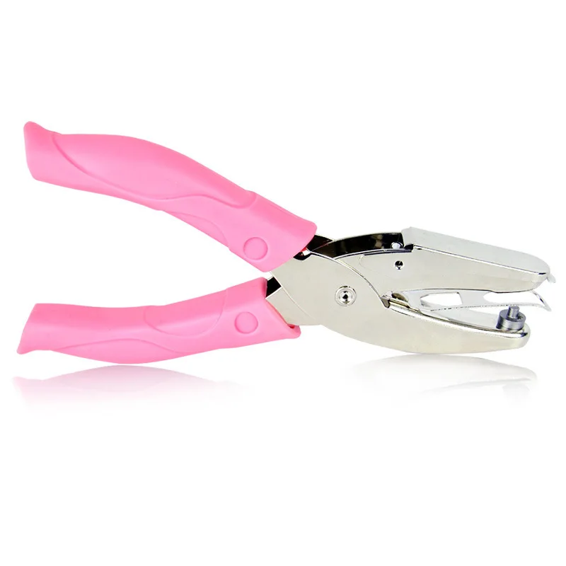 Nette Einzelne Locher Scrapbooking Papier Schläge Kawaii Stern Herz Kreis Locher DIY Handwerk Form Cutter Perforator – Detail 6