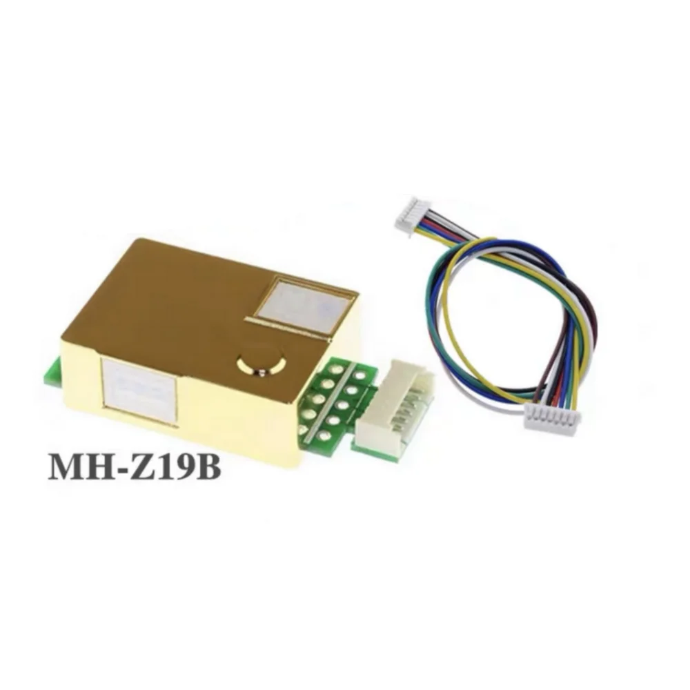 Sensor infrarrojo de co2 para monitor de co2, MH-Z19, MH-Z19B, infrarrojo, dióxido de carbono, gas, 0-5000ppm