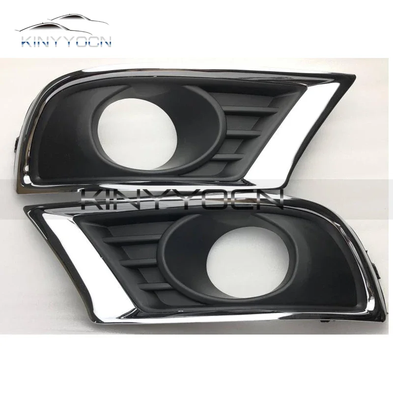 For Toyota Camry Ⅵ 2009 10 2010 Front Bumper Fog Light Cover Foglight Fog Lamp Foglamp Frame Lid Grill