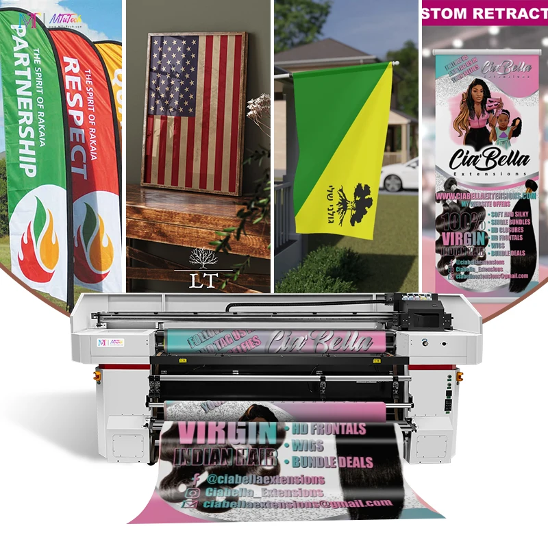 New Launched MTuTech Inkjet Textile Printer Cotton Polyester Fabric Printer Machine