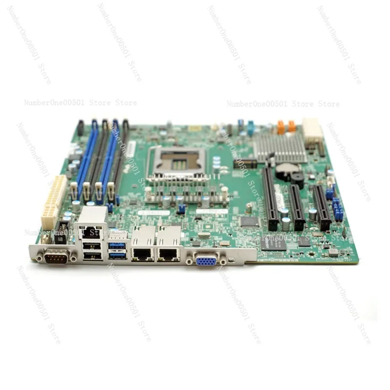 Server IPMI Motherboard X11SSH-F Single-socket NAS Motherboard X11SSM-F C236 Chip Dual NIC Card