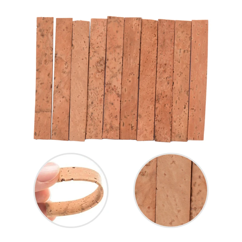 Clarinet Neck Joint Cork and Pad Set 10 Piece of Clarinet Neck Joint Cork 17 Piece Clarinet Pads for Bb Clarinet.