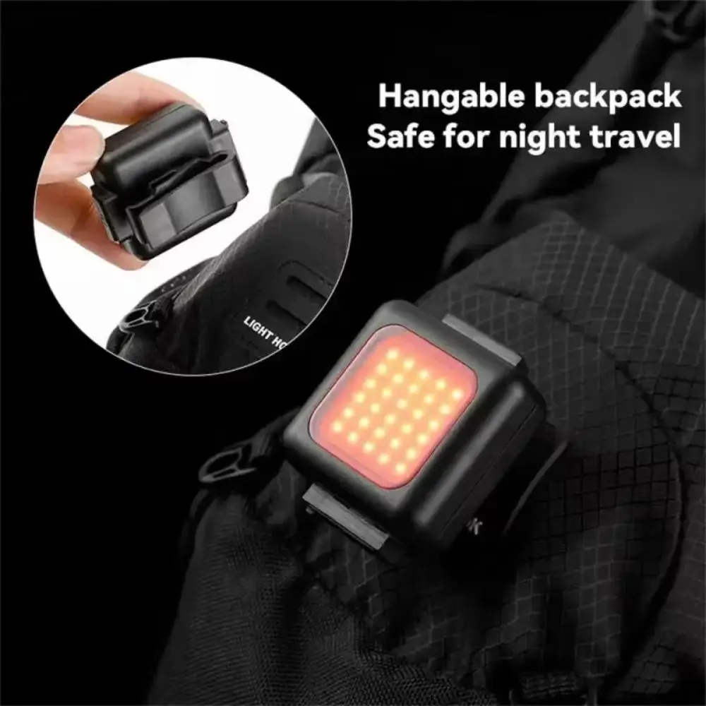 2pcs USB Rechargeable Mountain Bike Light Super Bright Waterproof Bicycle Light Combination Light Lamp Bead Easy Mount
