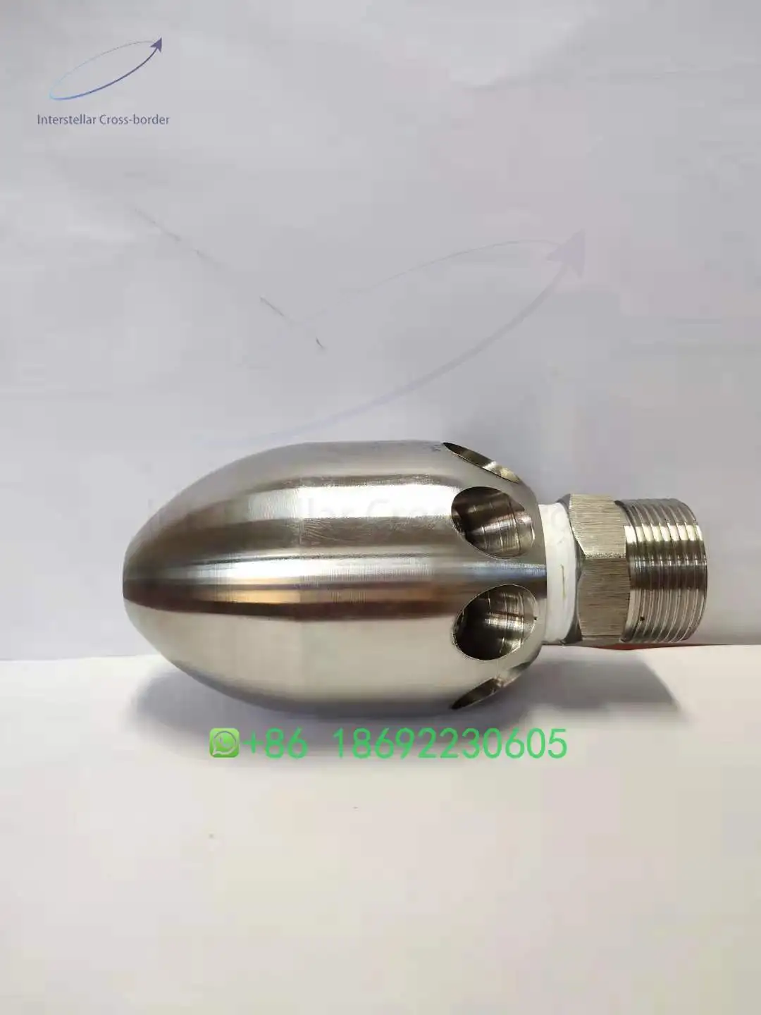 หัวฉีดแรงดันสูงสำหรับขุดลอกท่อระบายน้ำ, หัวฉีดทำความสะอาดท่อสแตนเลสและเซรามิกสำหรับถังเก็บน้ำและอุปกรณ์เสริมในรถยนต์