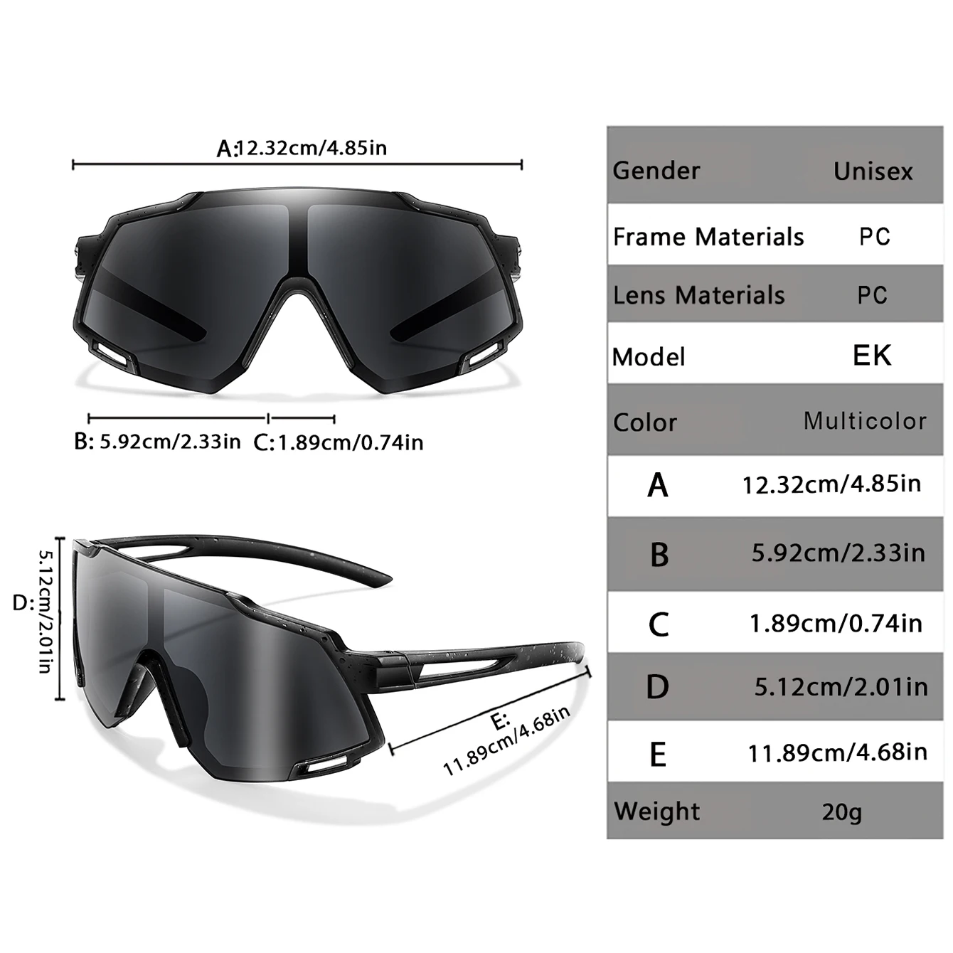 Children's Windproof Sunglasses Cycling Goggles Boys And Girls Outdoor Eyewear for Bicycle Road Camping Baseball Football