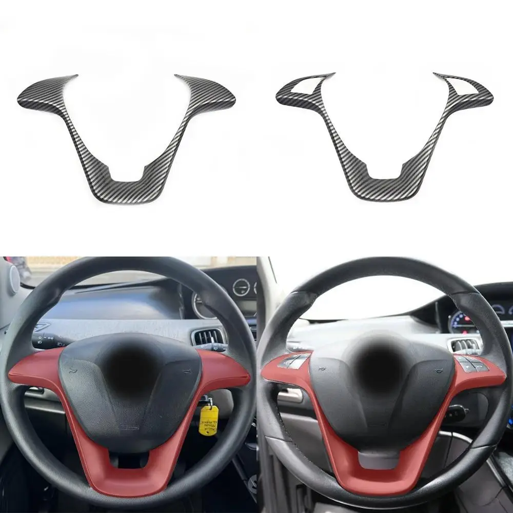 ABS Carbon Fiber Color Interior Decorative Strip For Lancia Ypsilon