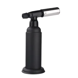 New Kitchen Spray Gun Torch Lighter Turbo Jet Outdoor Windproof Double Flame Camping BBQ Lighters Big Firepower Inflatable Gas
