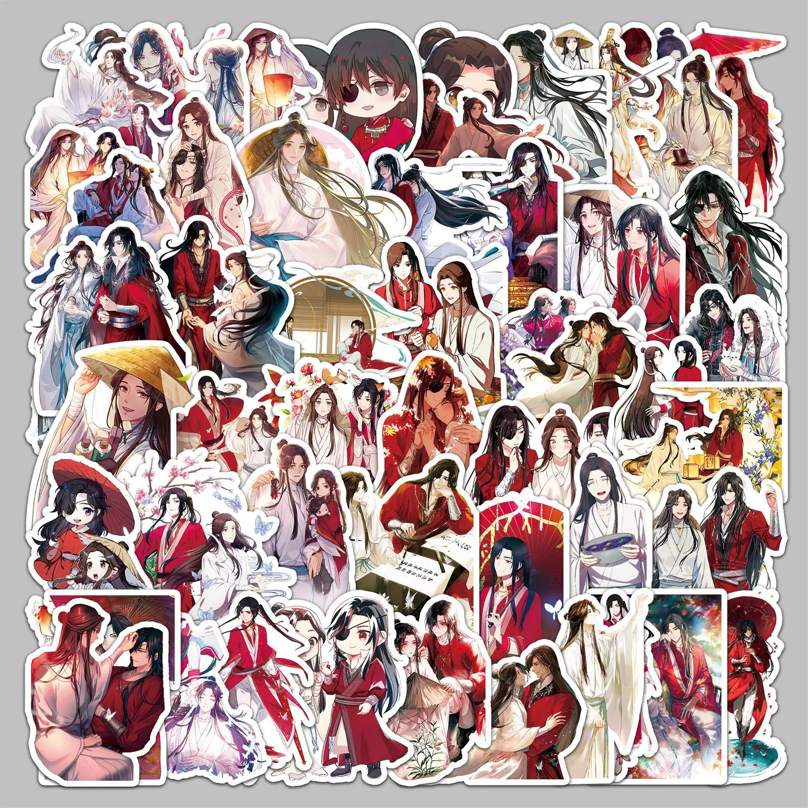 58 قطعة من ملصقات المسؤولين السماوية يباركون الكمبيوتر المحمول كأس الهاتف ملصقات الديكور ملصقات مقاومة للماء #2