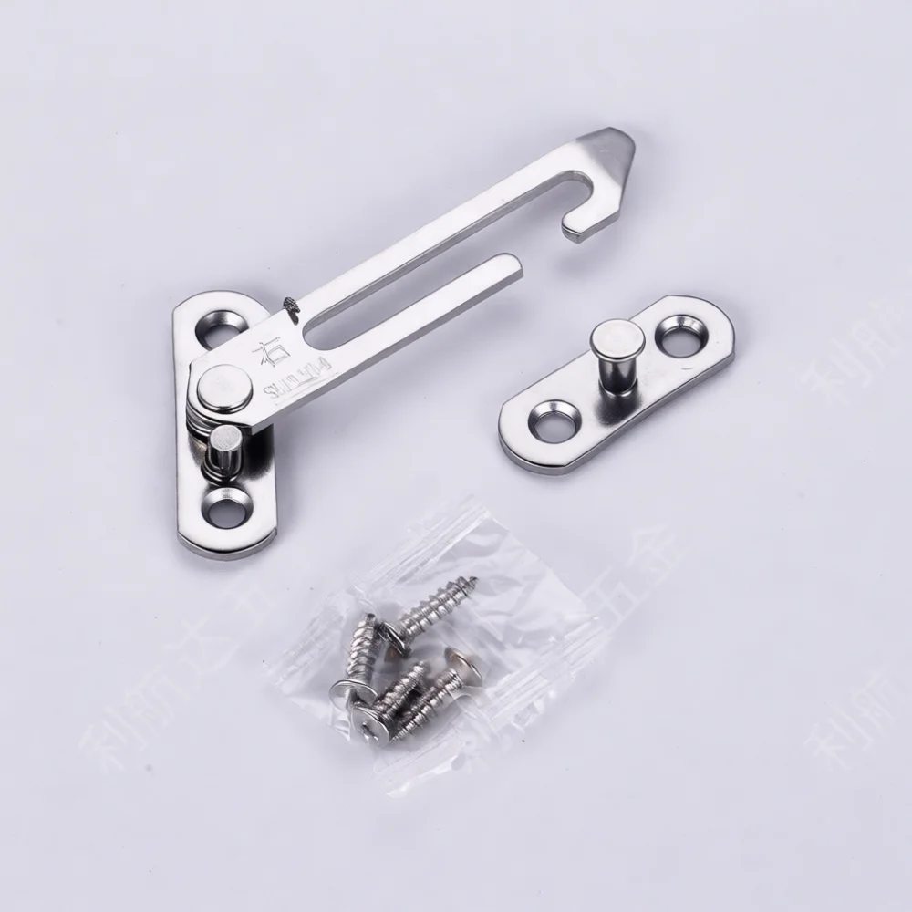 Adjustable Window Limiter Heavy Duty Stainless Steel Safety Guard Child Proof Catch For Casement And Top Hung Windows
