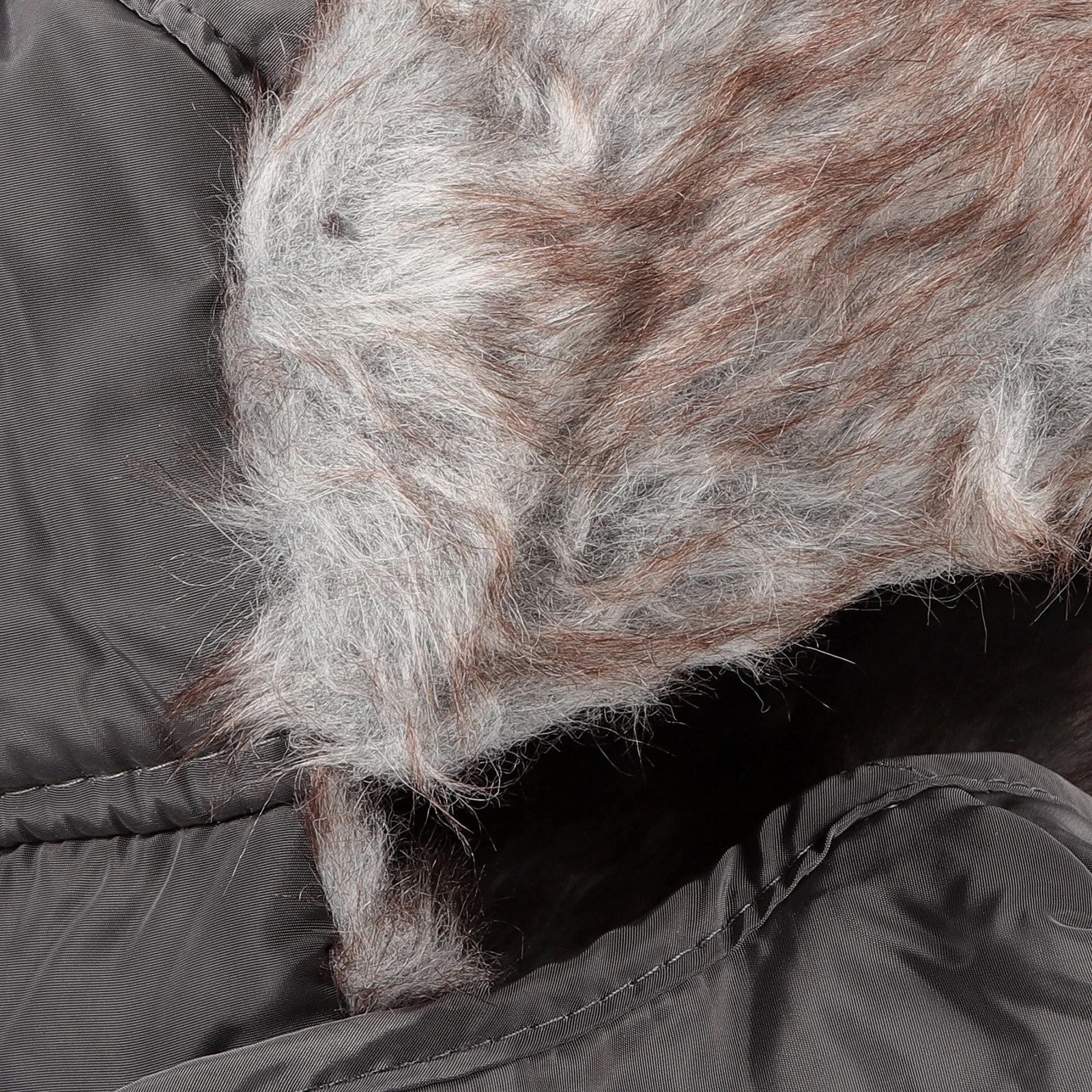 Warm Winter Hat for Men Women Thick Insulated Trapper Cap with Mask Hood Earflaps Buckle Closure Grey Cold Proof