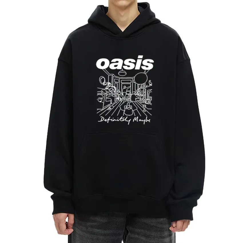 

Oasis Band Logo Rock Band 2025 Hoodie Men Womens oversized hoodie Fleece vintage tracksuit Fashion Long sleeve hip hop pullovers