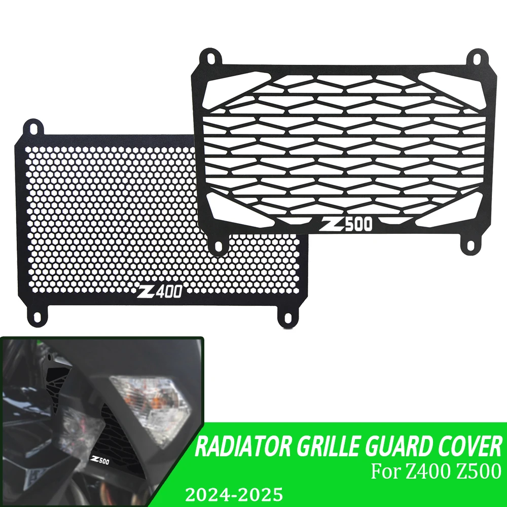 

Accessories Motorcycle Radiator Grill Guard Cover Protector fit For Kawasaki 400 Z400 Z 400 2018~2024 2023 2022 2021 2020 2019