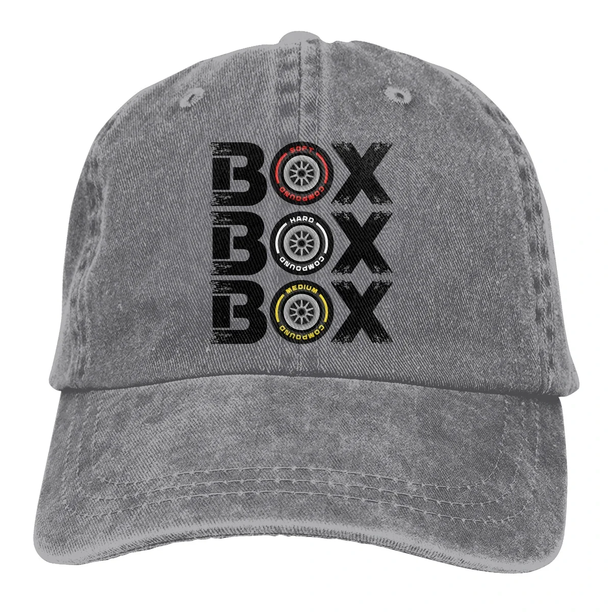 Box Box Box F1 Tyre Compound V2 Baseball Cap Men Formula 1 F1 Caps colors Women Summer Snapback Caps