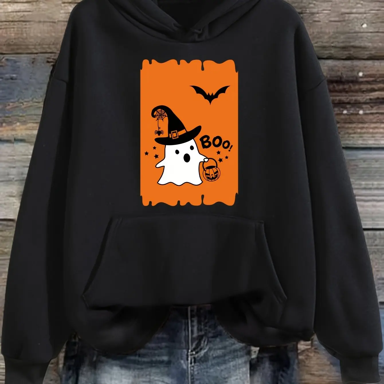 

Halloween Graphic Printing Autumn and Winter Cotton Men's and Women's Hoodies Outdoor Street Sports Training Brand Trendy