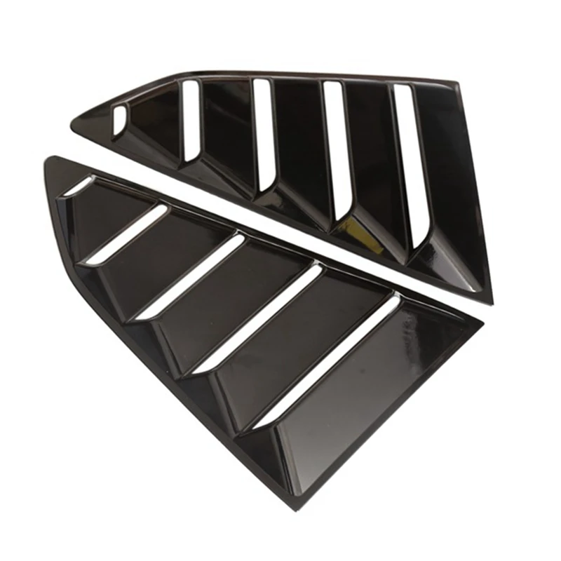 

Car Window Louver Cover,Rear Louver Frame Vent,Window Decoration Rear Windshield Side Vent,for Chevy Camaro