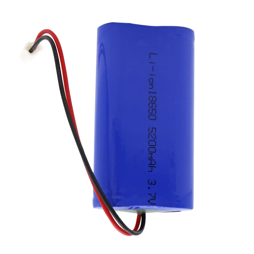 3.7V 5200mAh lipo battery 18650 with pack protection board for RC Toys Electric toy security facilities parts 3.7 V XH2.54 Plug