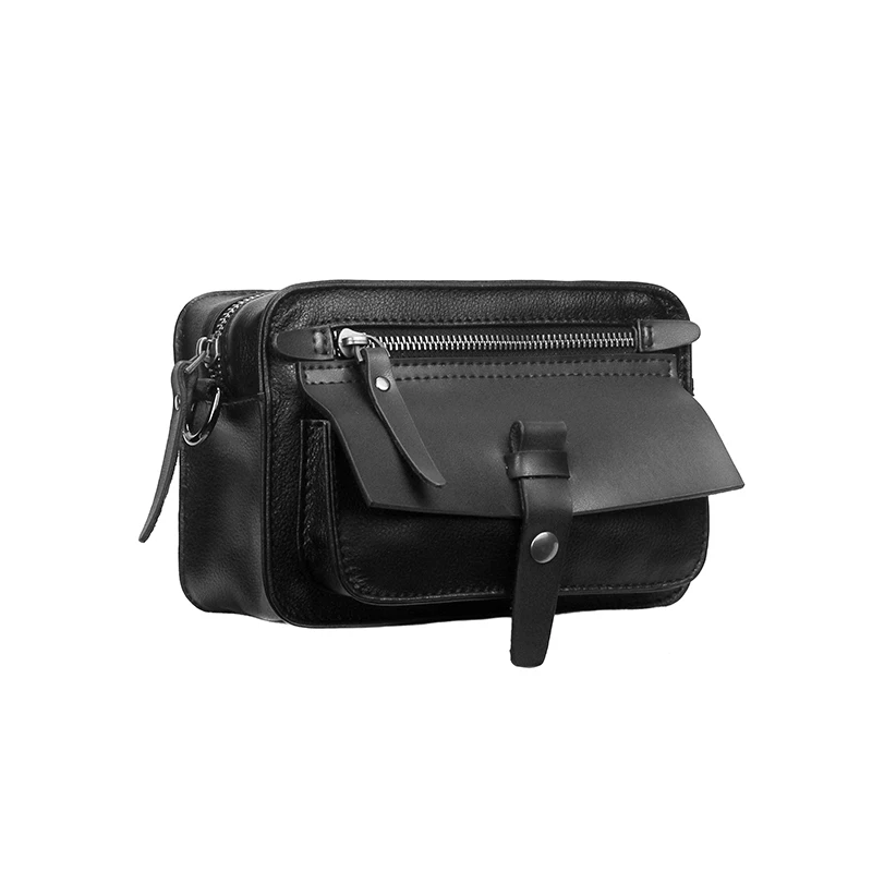 Echt leder kleine Umhängetasche für Frauen Männer Riemen Schulter Handtasche Geldbörse Kamera tasche mit Kreditkarten schlitzen – Detail 8