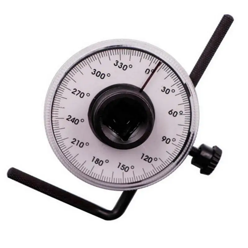 

Torque Angle Gauge 360 Degree Adjustable Torque Angular Gauge Torquemeter Angular Gauge With Wrench Car Auto Meter Tool