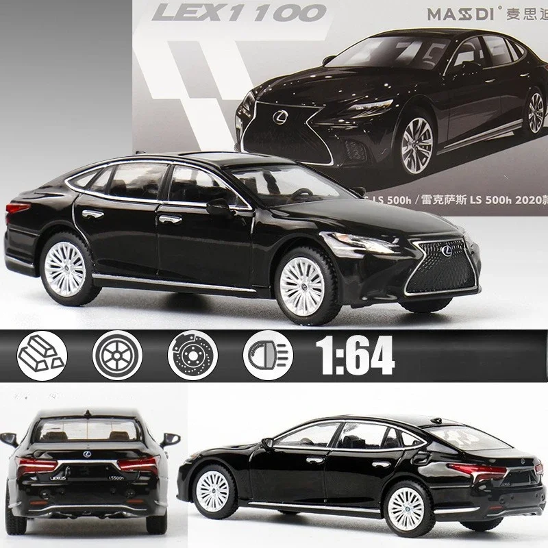 

Alloy Diecast Miniature Voiture Simulation Car Model Home Decor Chidlren Boy Toy Vehicle 1/64 Lexus LS 500H 2020 Collection