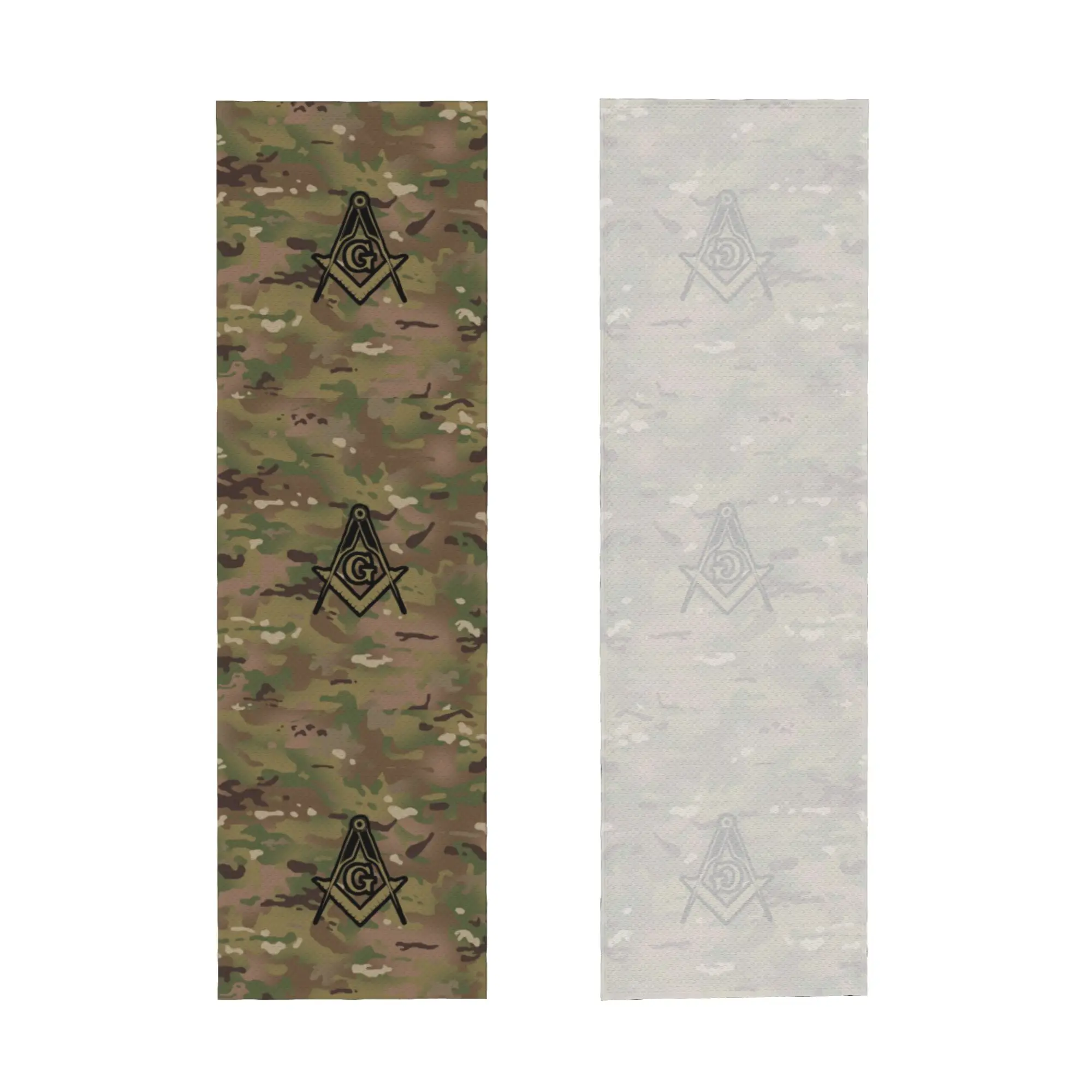 Square Compass Cold Exercise Towel Face Towel Quick Dry Masonic Freemason Pool Breathable Cold Towel