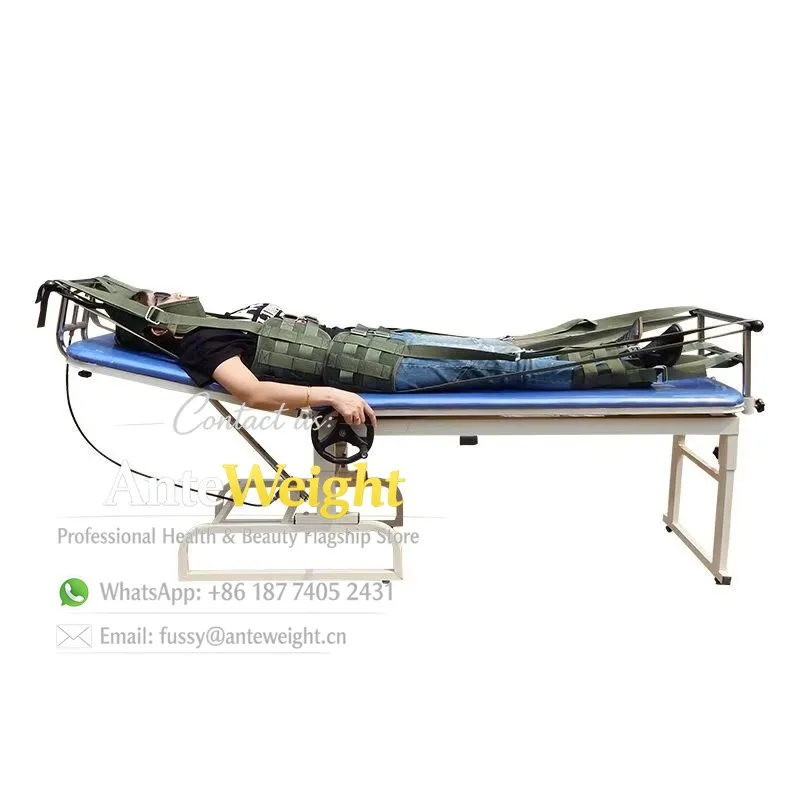 

2026 Traction Bed Cervical and Lumbar Traction Bed for Neck and Lumbar Treatment, Spinal Orthopedic Bed for Hospital