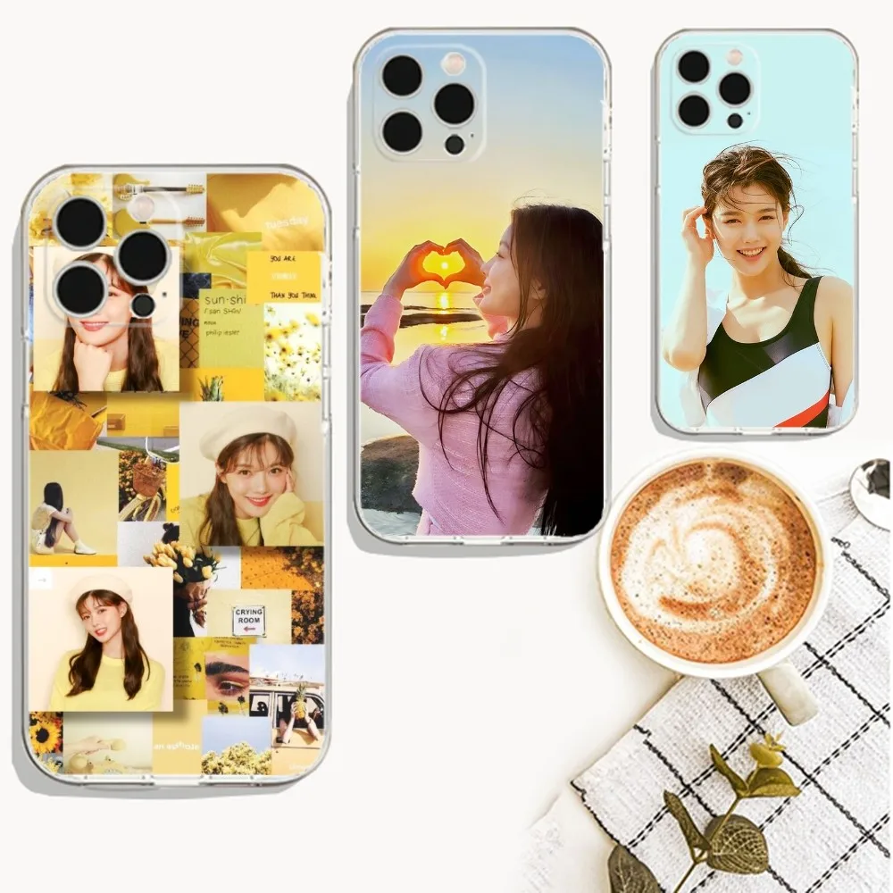 K-kim yoo jung  Phone Case For iPhone Apple 15,14,13,12,Mini,11,Pro,Max,Plus,X,XR,XS,8,SE,2020,Plus Transparent Cover